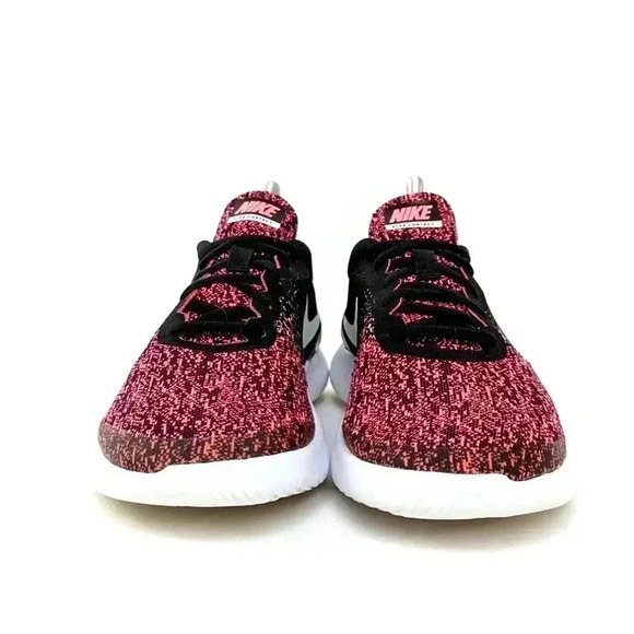 Nike Flex Contact GS - Pink Oreo Running Shoes - 7.5 - Picture 8 of 9